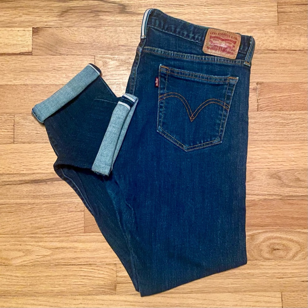 Levi’s Selvedge Boyfriend Skinny Jeans Size 31x29